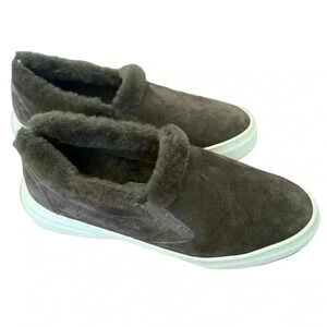 M. GEMI The Cerchio Shearling Sneakers Slip-On